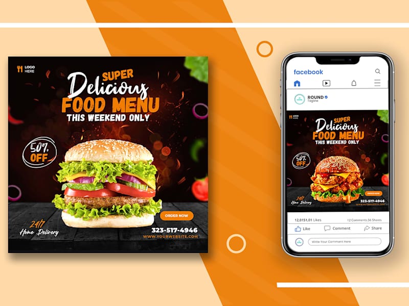 Cover image for Social Media Template Design
