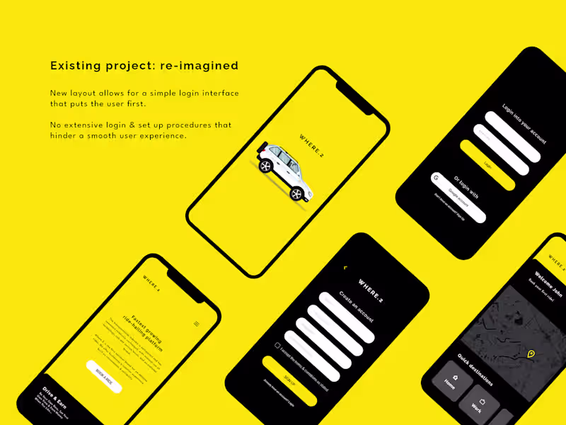 Cover image for Where.2 on Behance