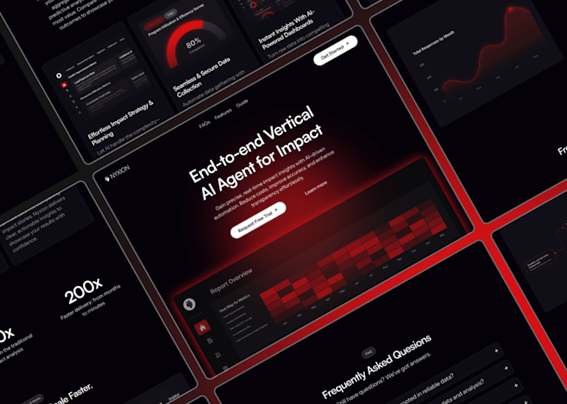 Cover image for Nyxion Website Redesign