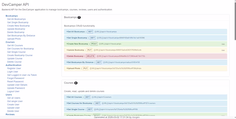 Cover image for A Backend API for the