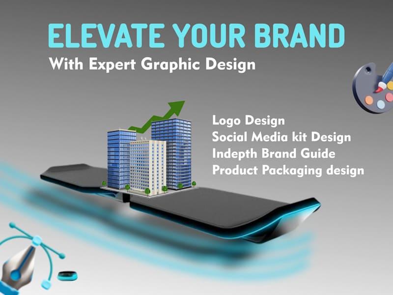 Cover image for Transform Your Brand with Stunning & Custom Design Visuals.