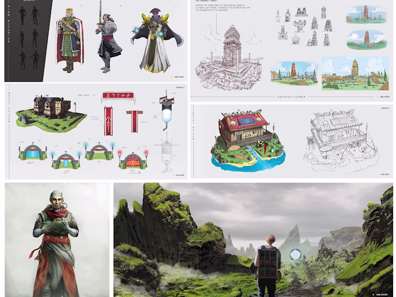 Cover image for 2D Realistic Concept art for your videogame