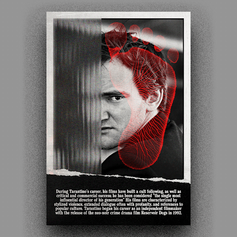 Cover image for Quentin Tarantino Poster :: Behance