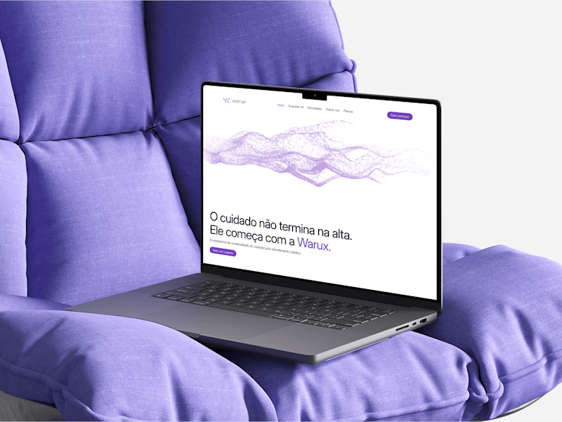 Cover image for Warux - Health Tech Website