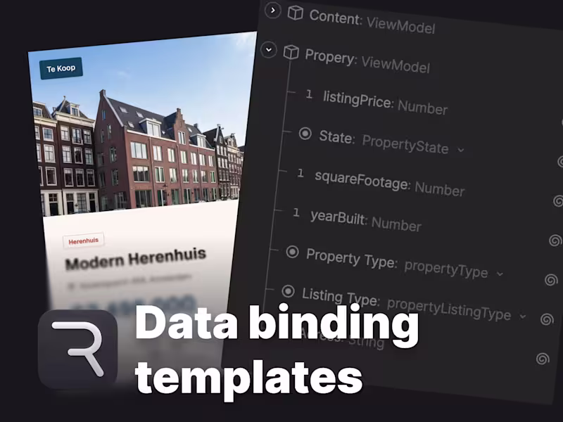 Cover image for Data binding templates with Rive