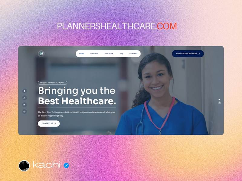 Cover image for Website Built for a Canadian Based Healthcare Provider