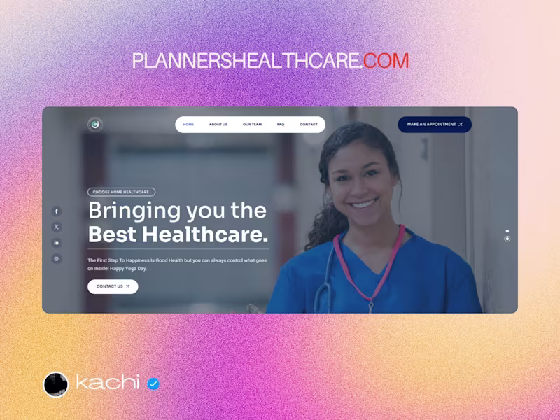 Cover image for Website Built for a Canadian Based Healthcare Provider