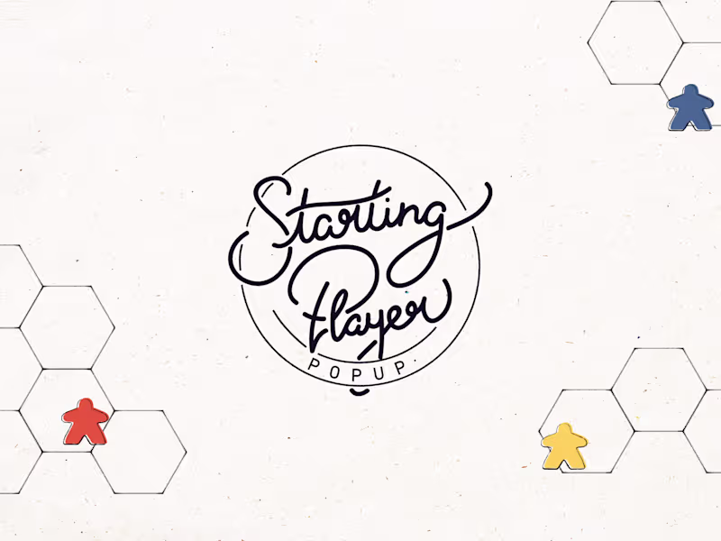 Cover image for Starting Player Popup | Logo Design
