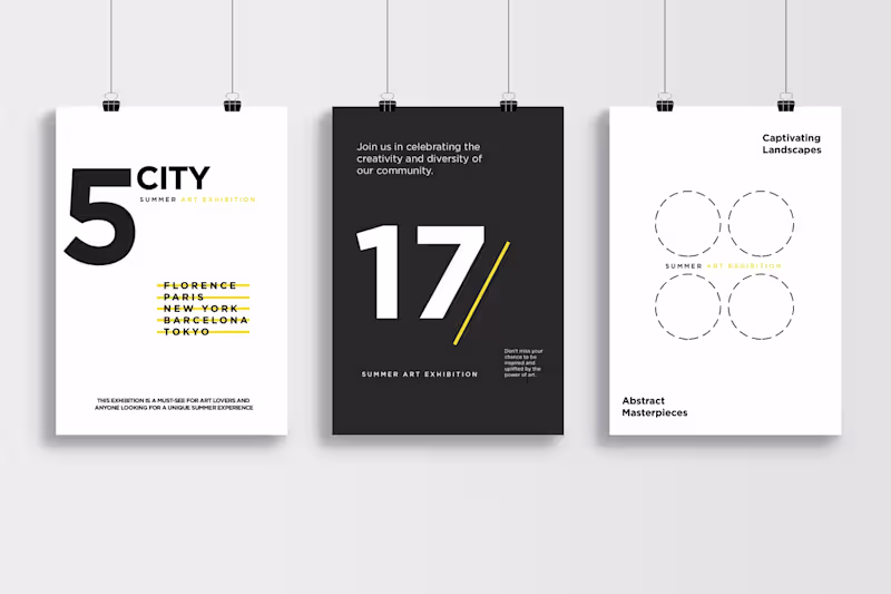 Cover image for Poster Summer Art Exhibition