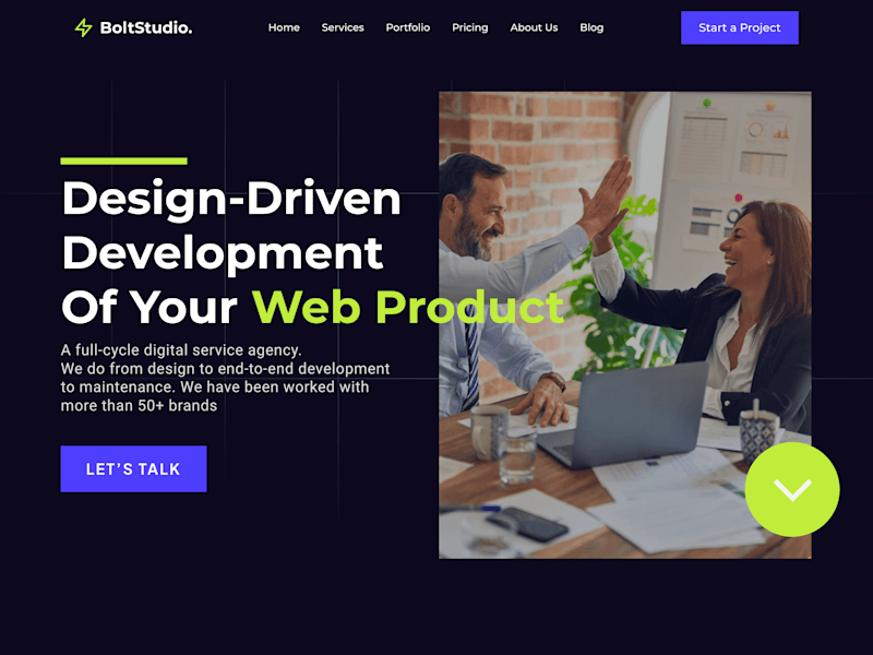 Cover image for Bolt Studio ✧ Framer Website