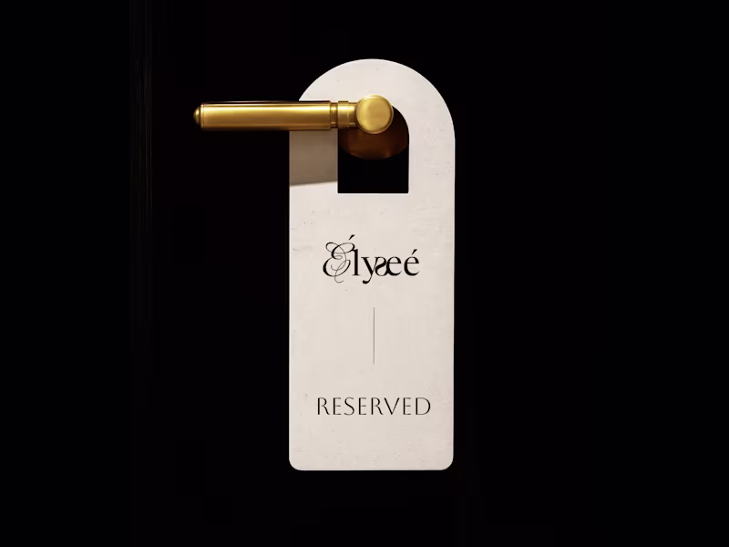 Cover image for Hôtel Élysée Brand and Website Design