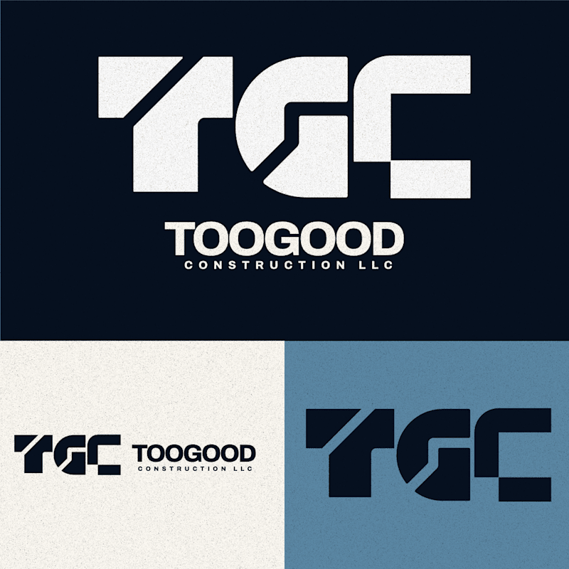 Cover image for TooGood Construction LLC | Logo Design