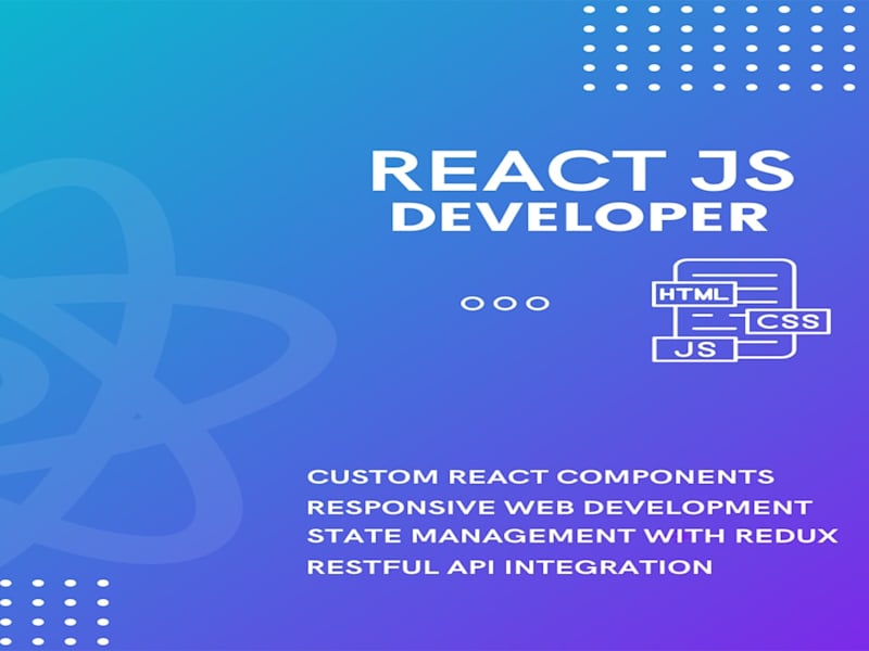 Cover image for I will be your react developer