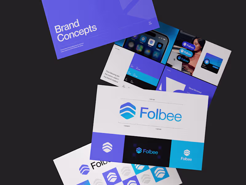 Cover image for Folbee - CRM ⏐ Branding & Visual Identity