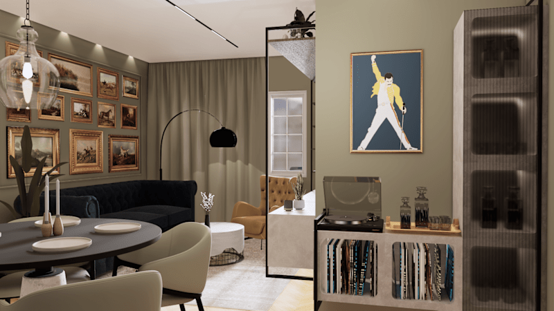 Cover image for Living Room Interior Design