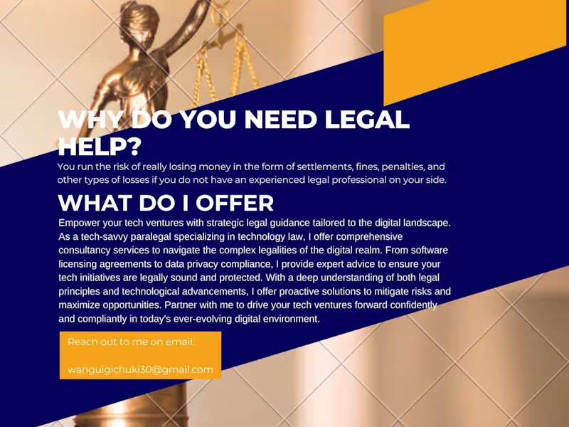 Cover image for Legal Assistant Services