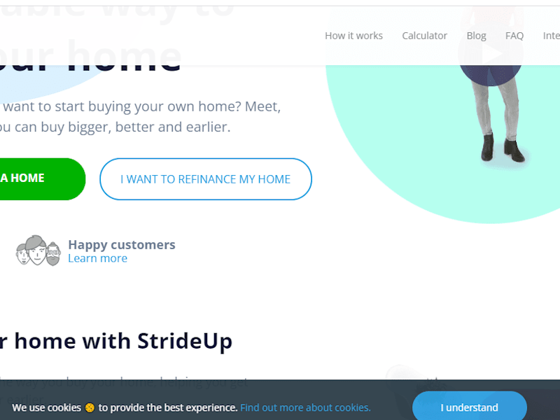 Cover image for Shared Ownership Mortgage Alternative | StrideUp