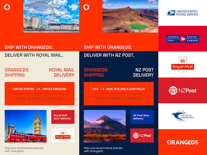 Cover image for Global Shipping Carriers Co-Branding for OrangeDS