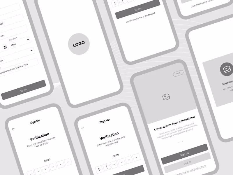 Cover image for Mobile App UX/UI Design