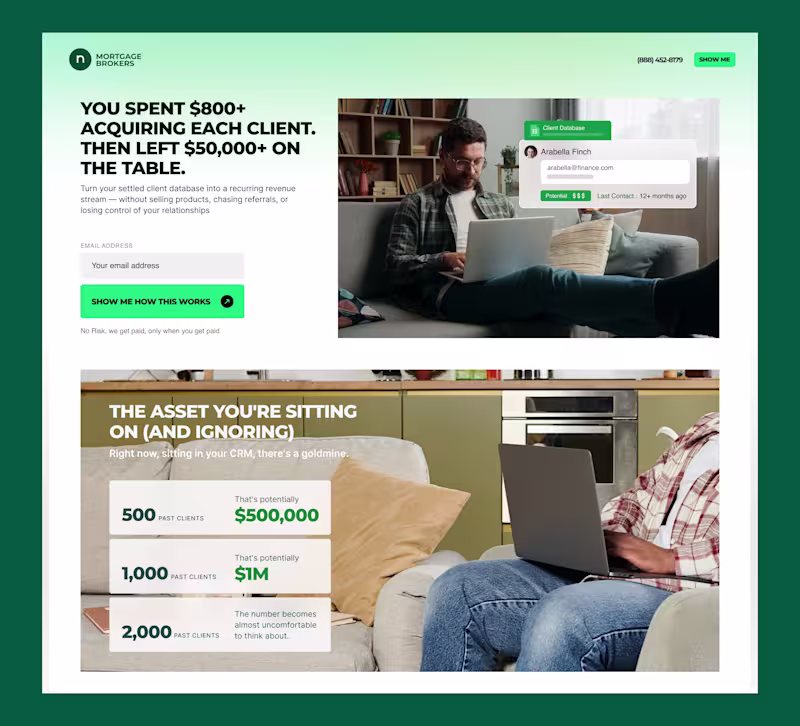Cover image for Landing Page Design & Development