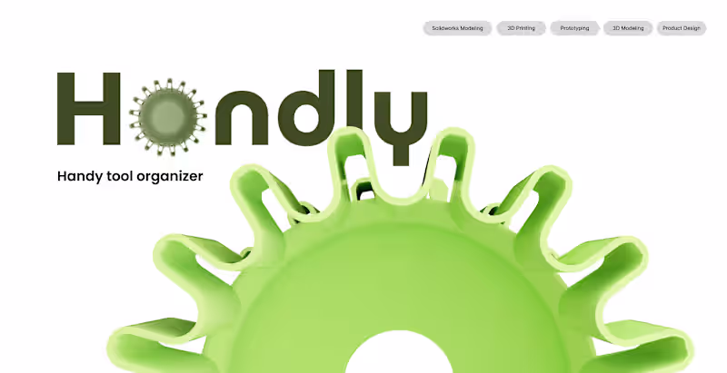 Cover image for Handly - handy tool organizer