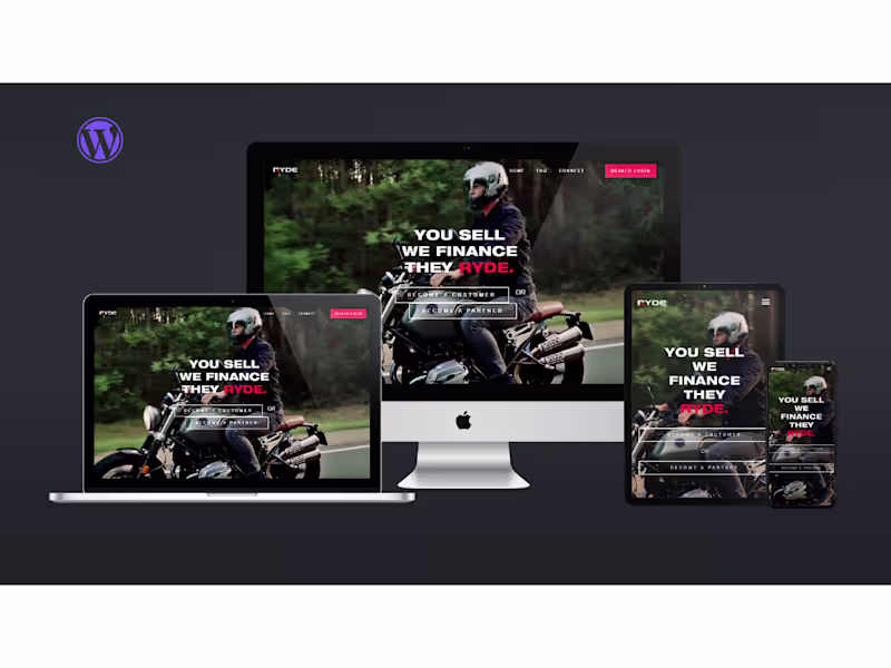 Cover image for RYDE FINANCIAL