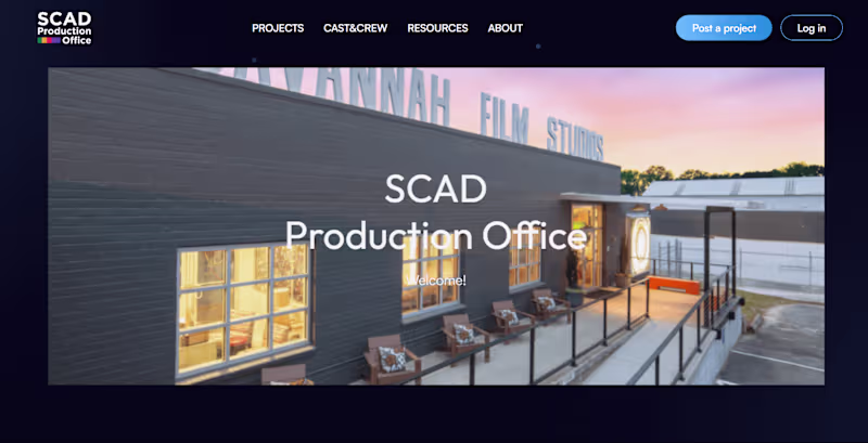 Cover image for Webflow + Memberstack Website | Scad Production Office