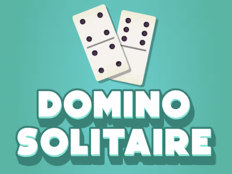 Cover image for Domino Solitaire