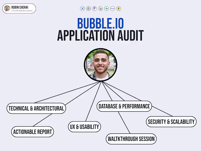 Cover image for Bubble App Audit & Optimization