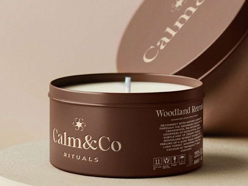 Cover image for Calm & Co Candle and Aromatherapy Brand Identity Design Concept