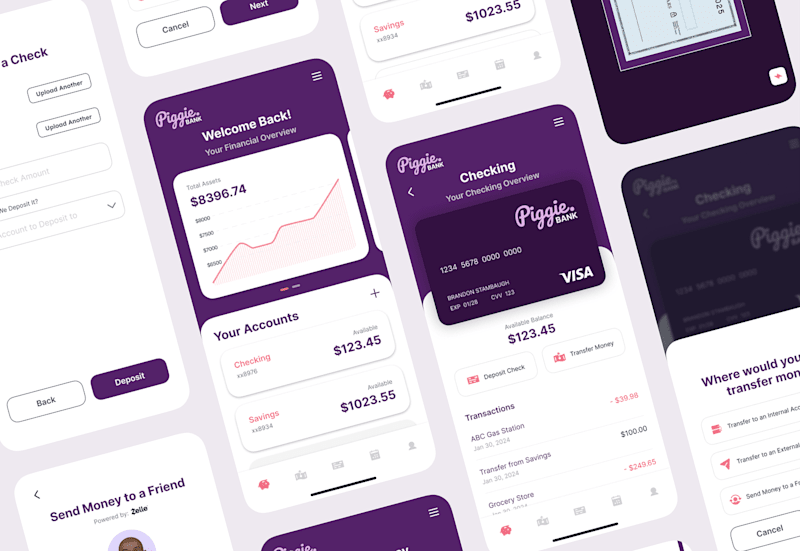 Cover image for Mobile Banking App Design Concept