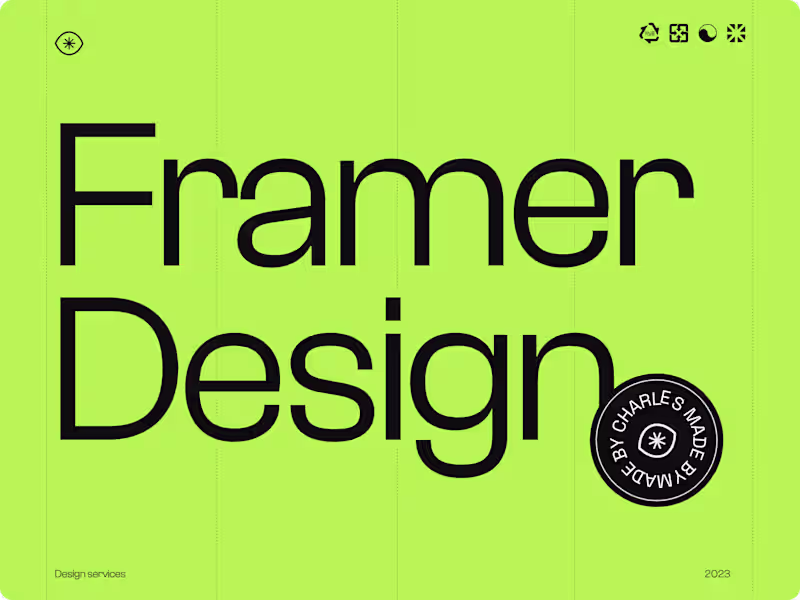 Cover image for Framer Landing Page 🖥