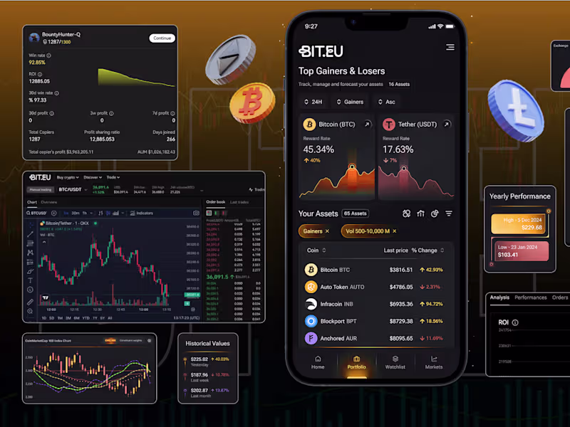 Cover image for  Replit  +  Expo Go  = BIT.EU