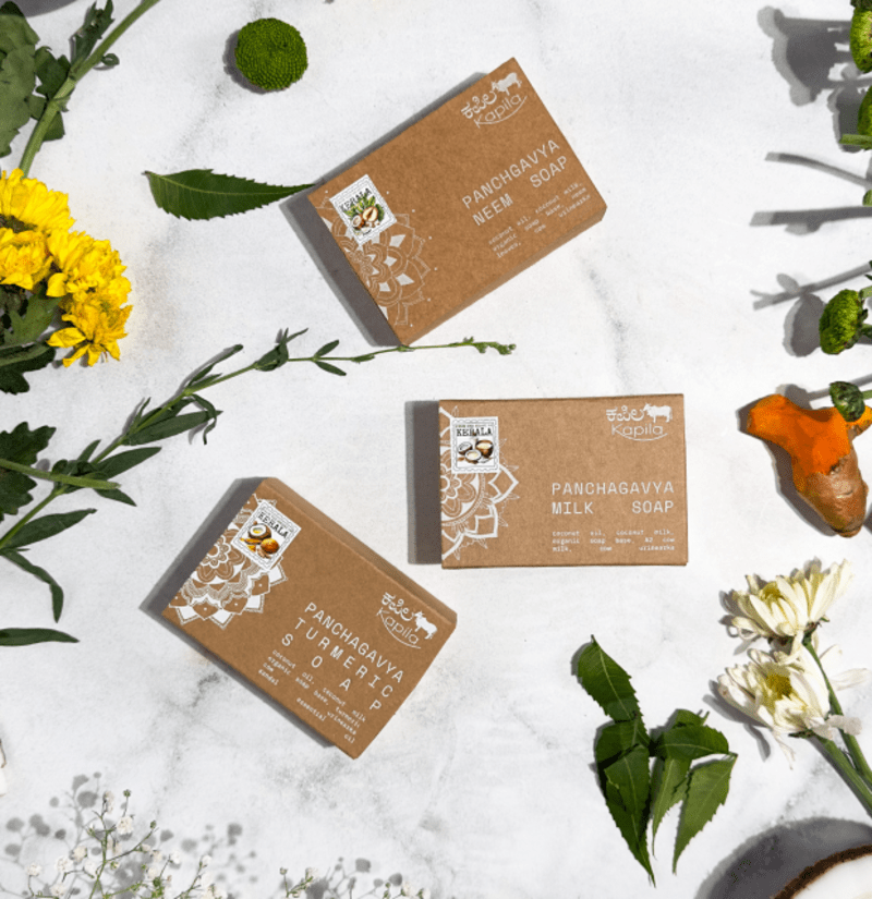 Cover image for Packaging Design for Kapila Soaps By Flipside Co