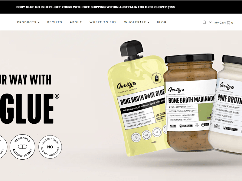 Cover image for Custom Template and Custom Section development for Gevity Rx Aus