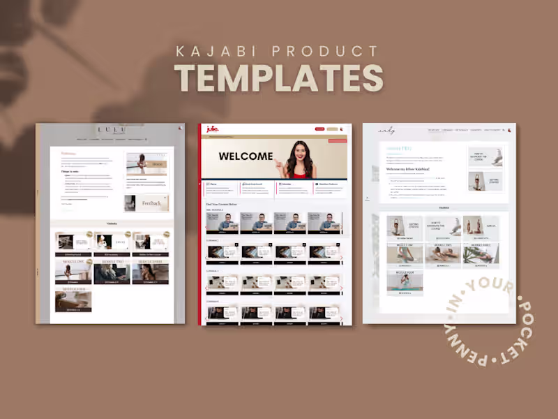 Cover image for Premium Product/Course Templates