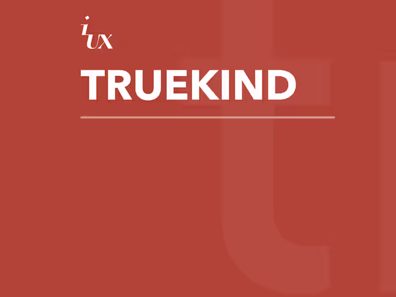 Cover image for Web Design for Truekind.com