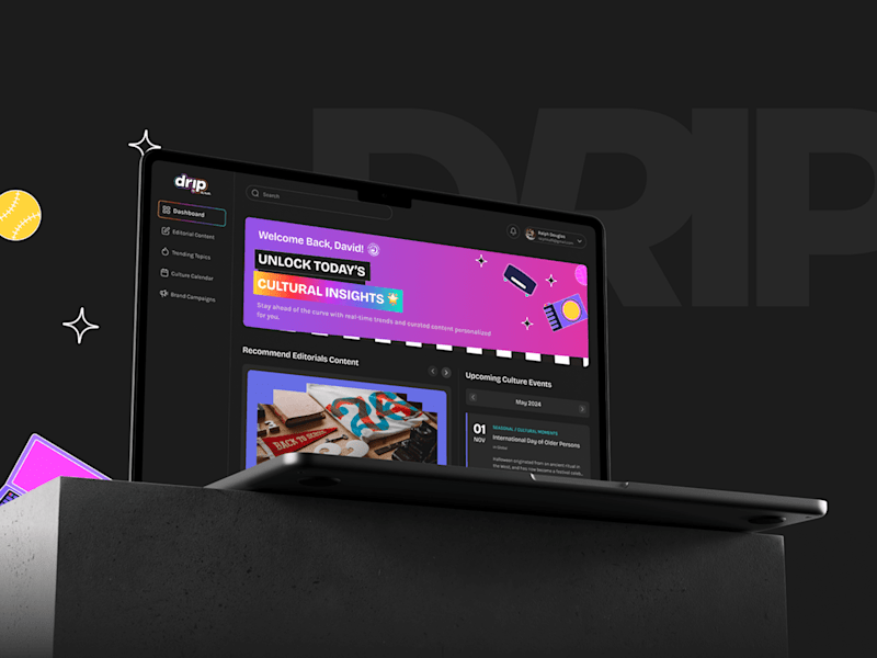 Cover image for Drip By Kulfi - Website Design 