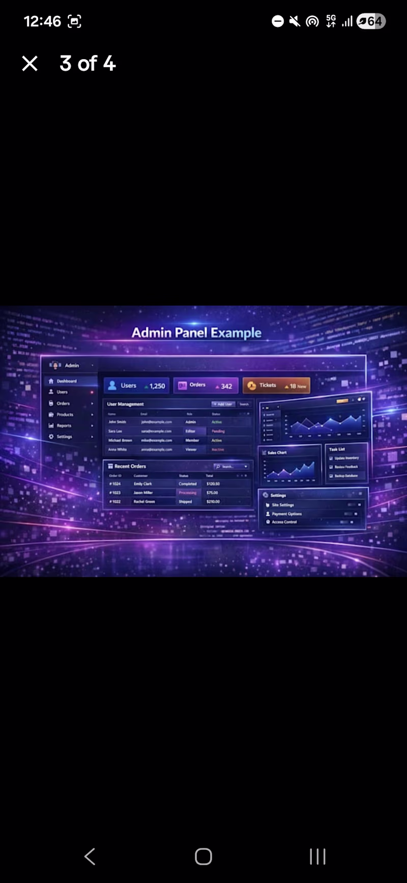 Cover image for Mini Admin System