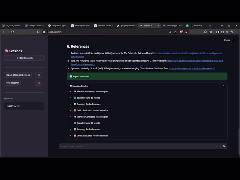 Cover image for Multi-Agent AI Research System