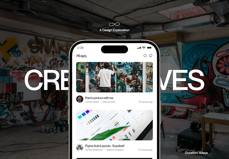 Cover image for CR8TIVES – A Bold Portfolio Experience for Modern Creatives