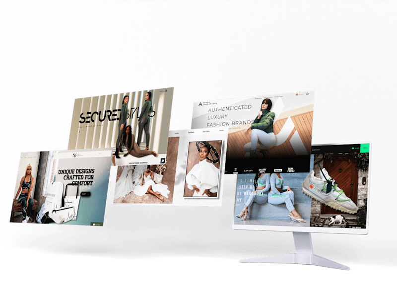 Cover image for Website design with AI generated contents