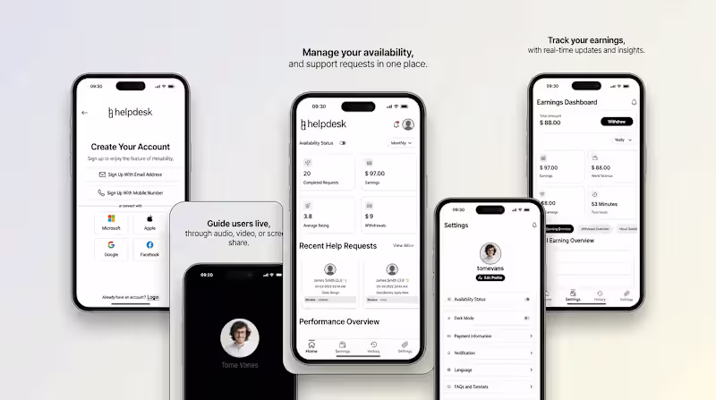 Cover image for HelpDesk is an on-demand support platform that empowers