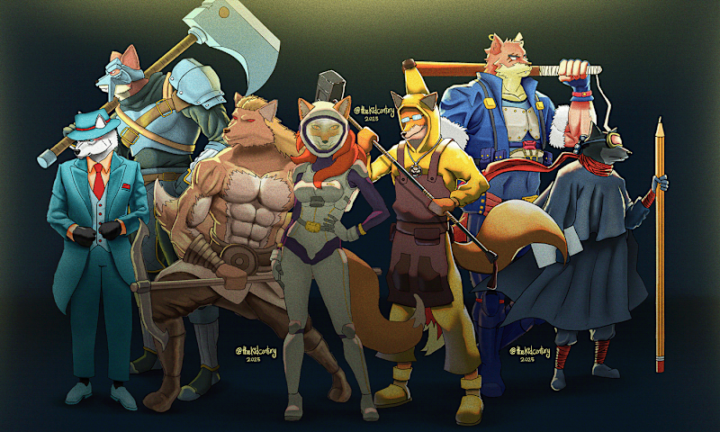 Cover image for Character illustration Design (Kendu Inu)