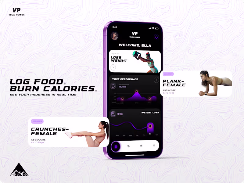 Cover image for Fitness — Tracking & Workout Dashboard