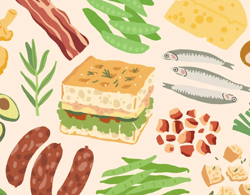 Cover image for Weekly Meal Plan / illustration