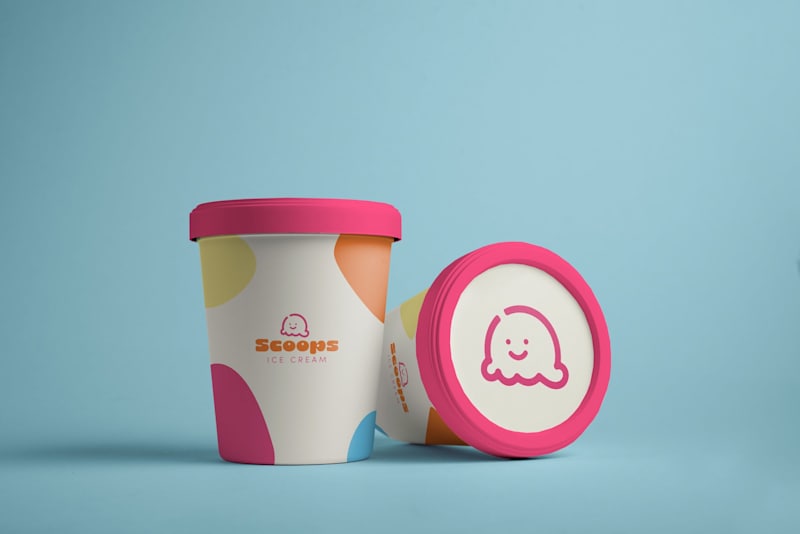Cover image for Scoops Ice Cream - Brand Identity