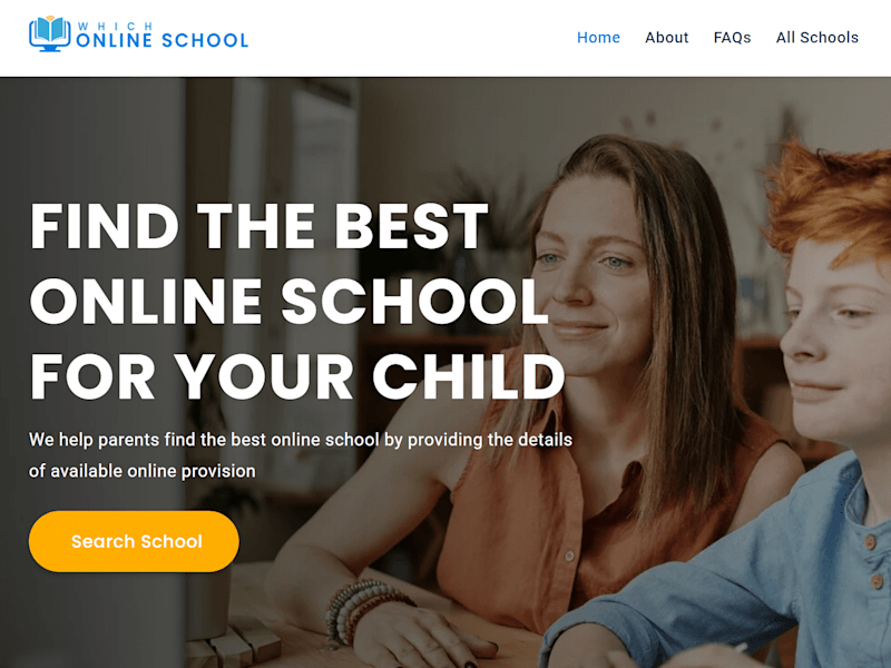 Cover image for Which Online School (Directory Website)