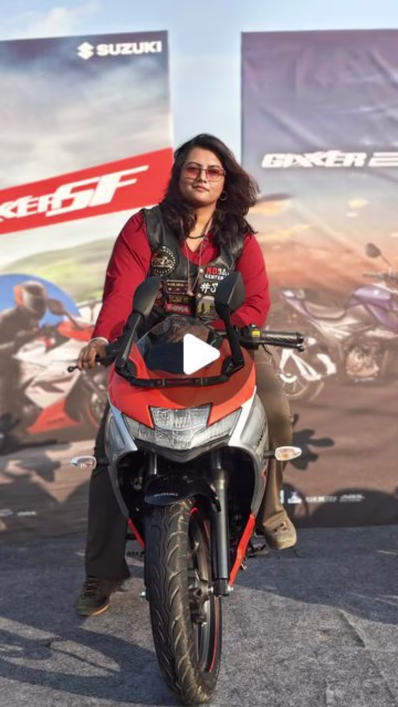 Cover image for Biker Nehal Waghela on Instagram: “Riding fest by @suzuki2wheel…