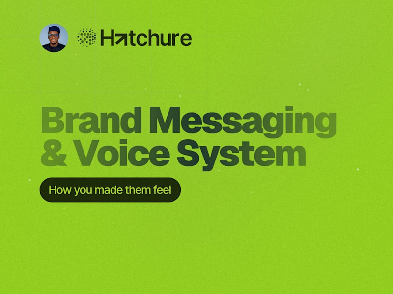 Cover image for Brand Messaging & Voice System